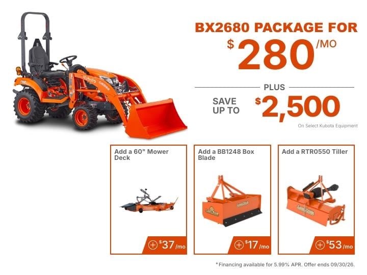 BX2680 Tractor Package