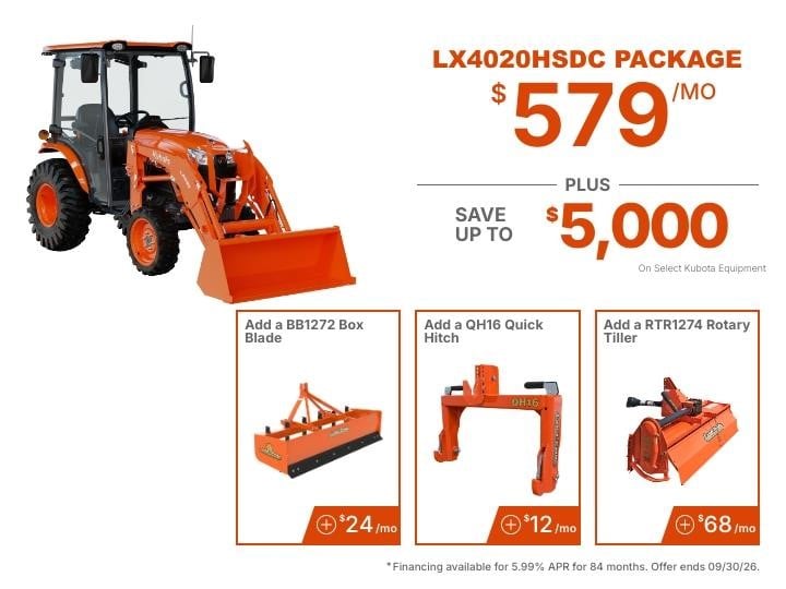 LX4020HSDC Tractor Package